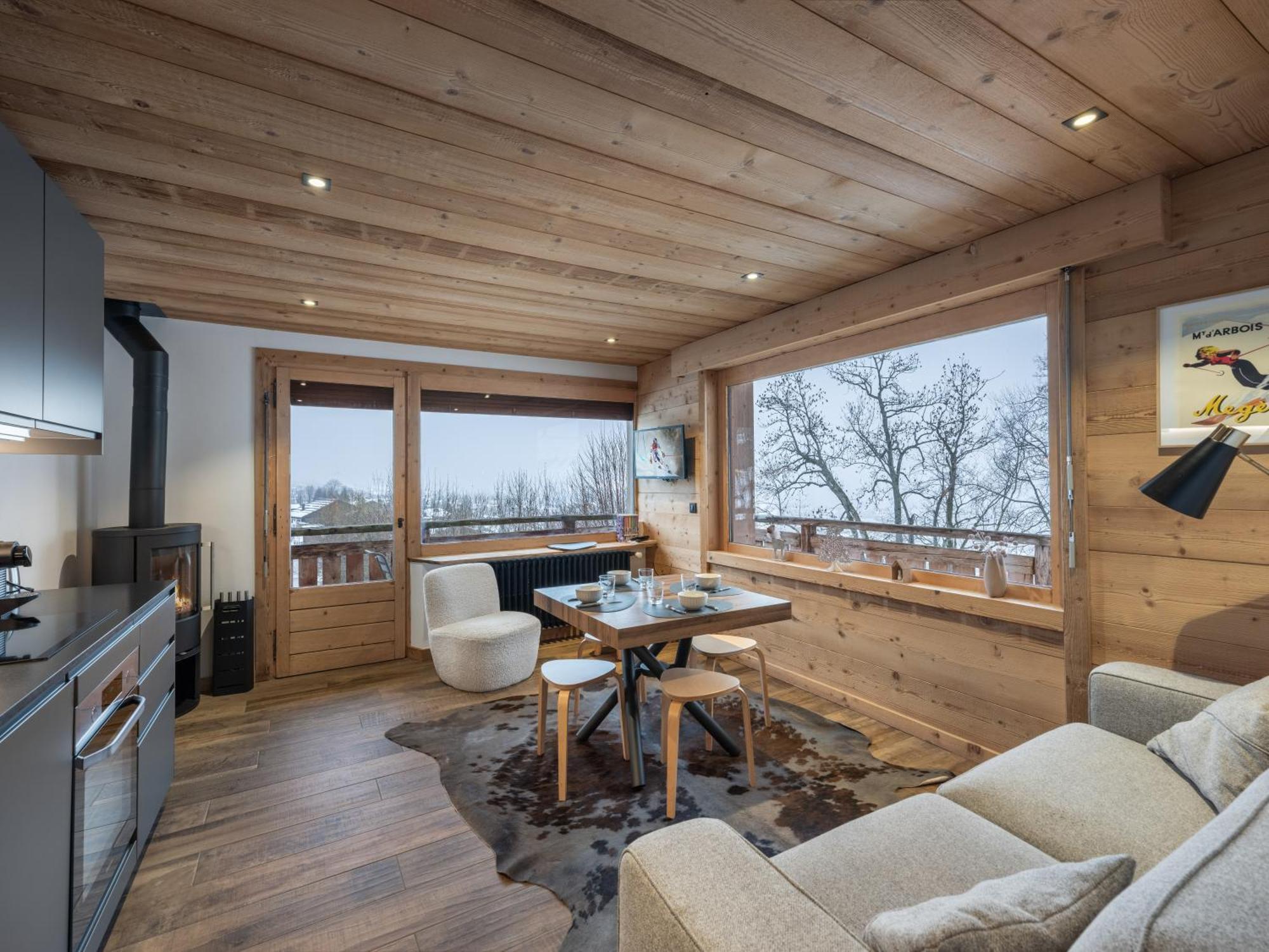 Chalet " Jeane " Proche Centre Megève Eksteriør billede