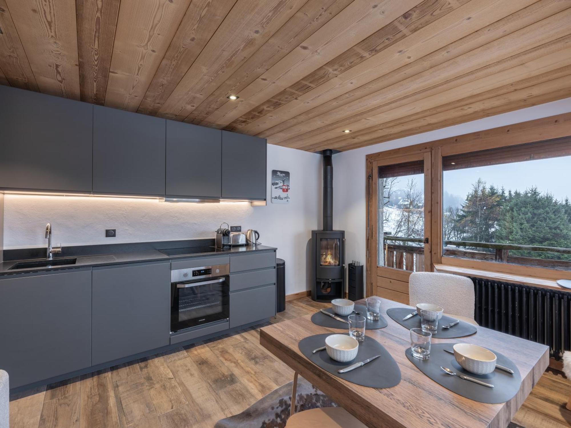 Chalet " Jeane " Proche Centre Megève Eksteriør billede