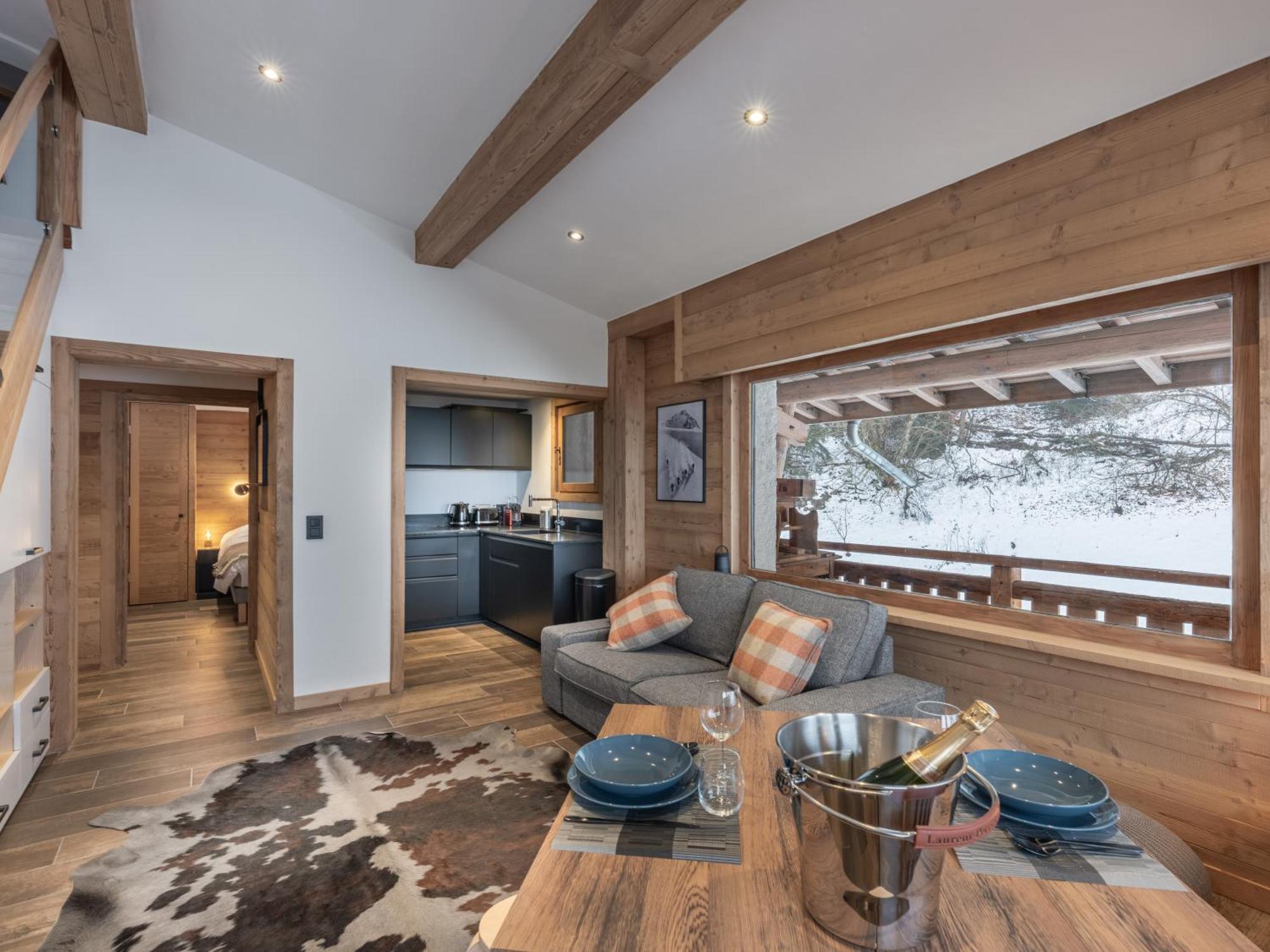 Chalet " Jeane " Proche Centre Megève Eksteriør billede