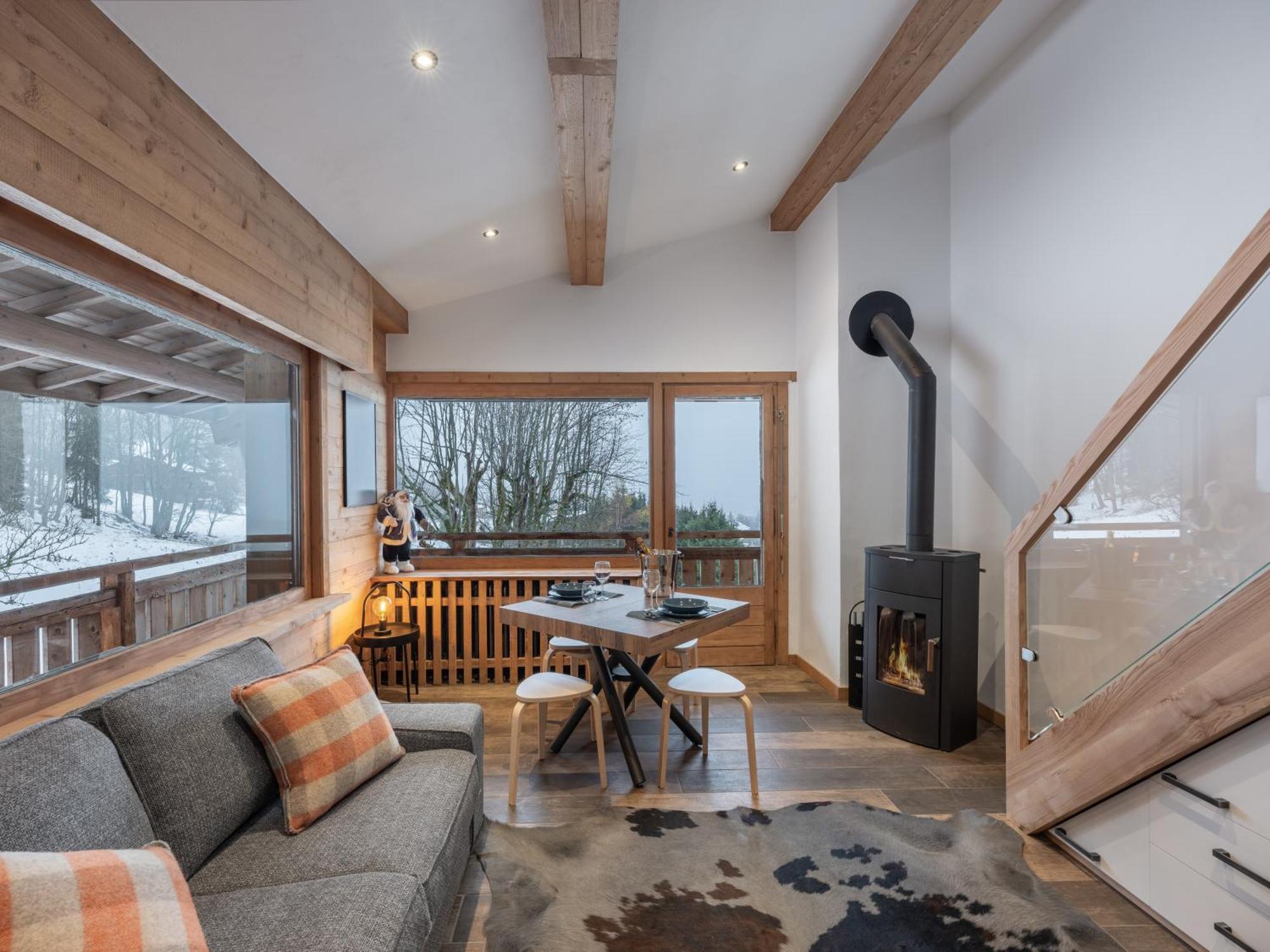 Chalet " Jeane " Proche Centre Megève Eksteriør billede
